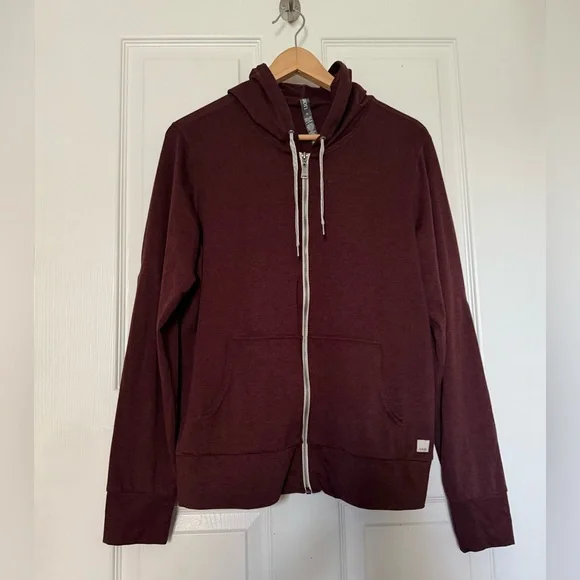 Vuori Women's Halo Performance Hoodie Purple Brown Size XL - Picture 3 of 11